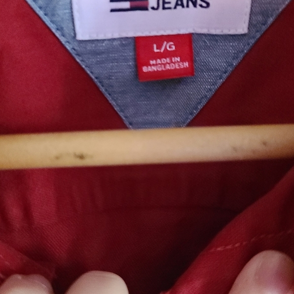 Tommy Hilfiger red shirt - Picture 2 of 2